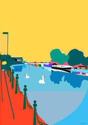 'Marshes' Giclée Print | A2