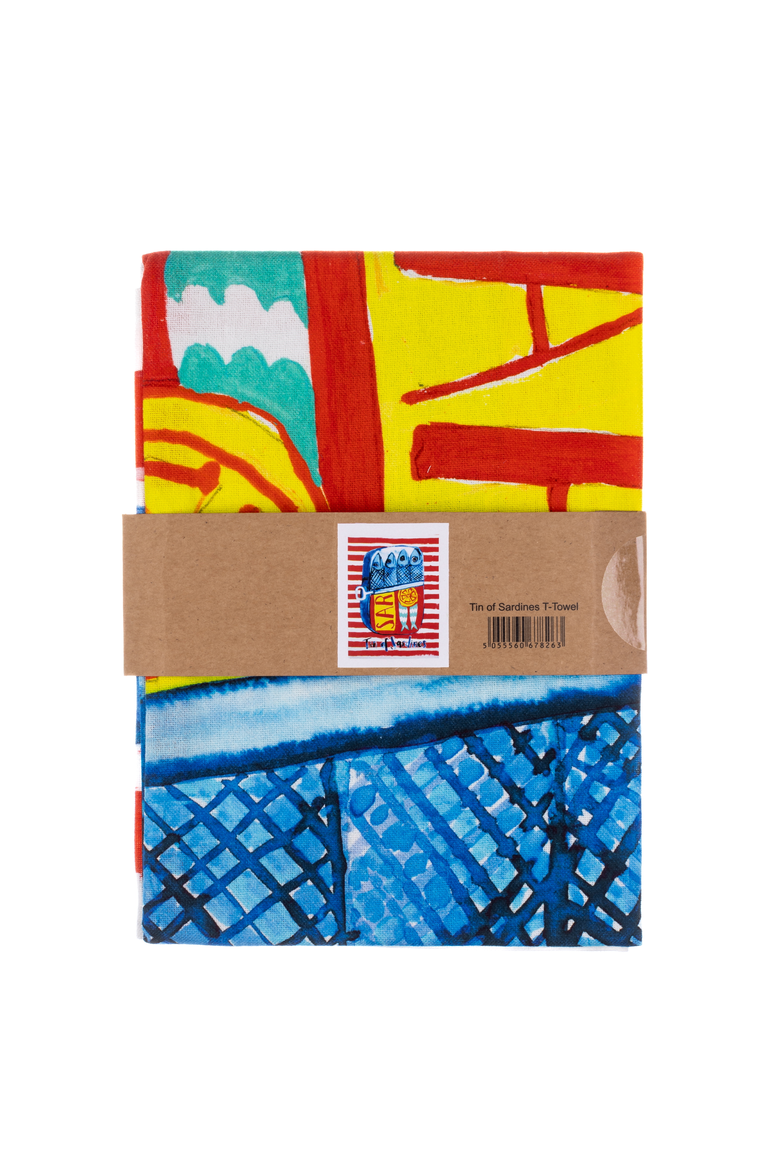 Tin Of Sardines Tea-Towel
