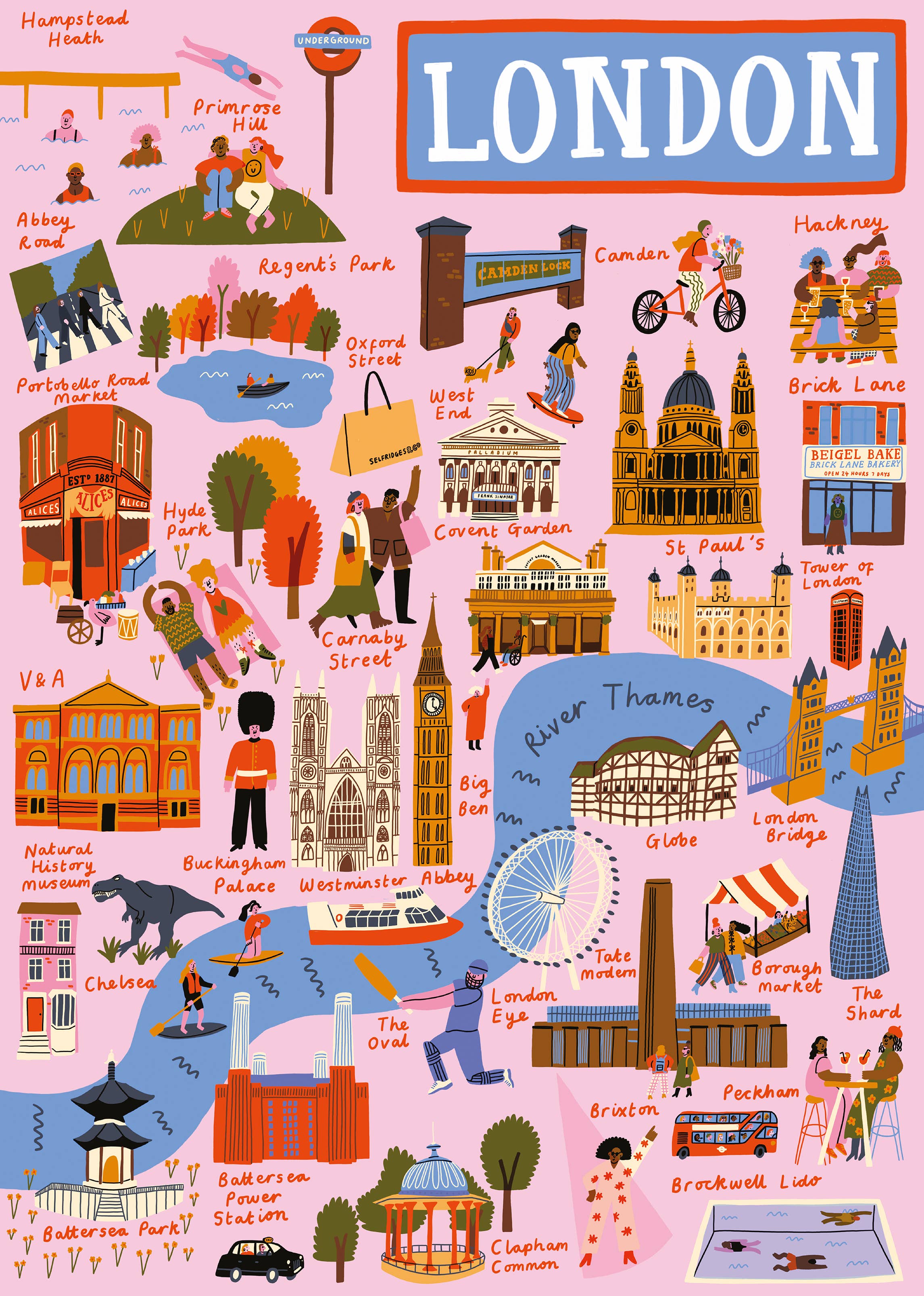 London - 1,000 Piece Jigsaw Puzzle