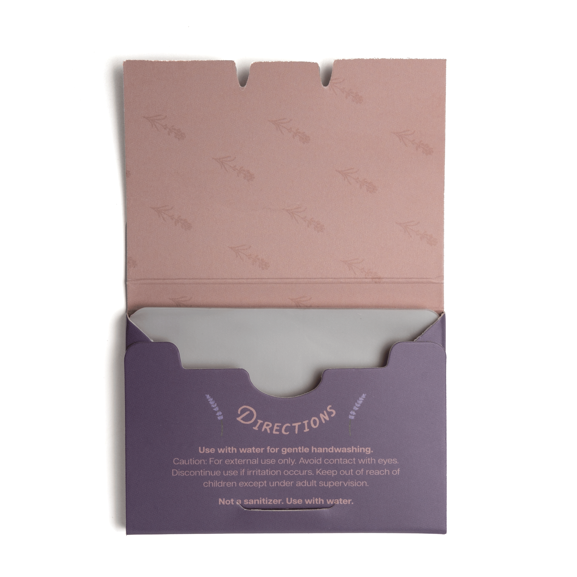 Lavender and Fir Paper Soap by 123 Farm, further view