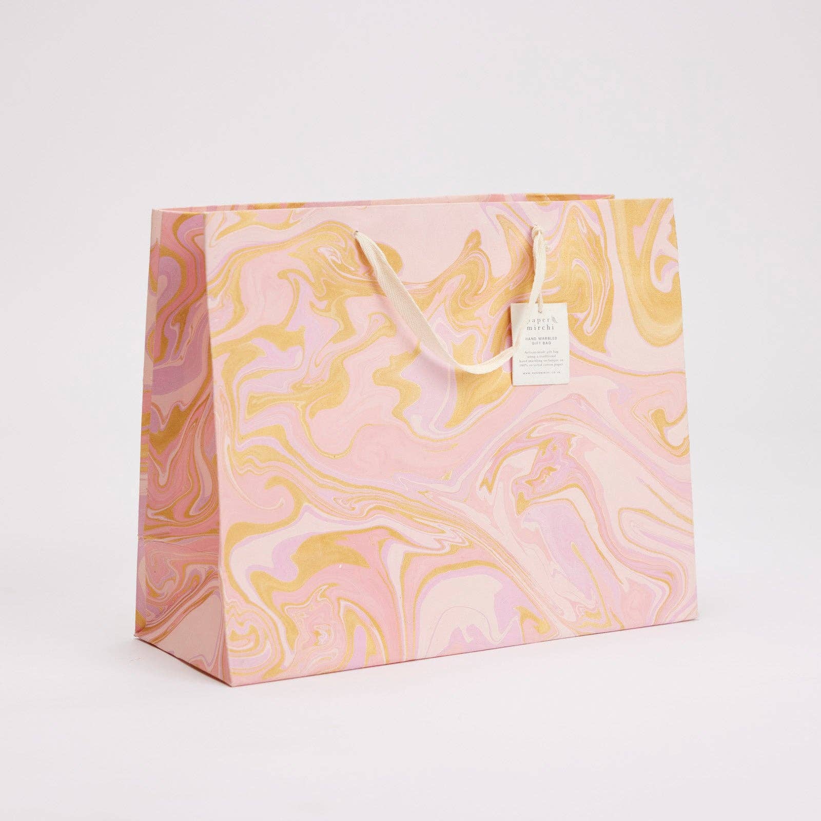 Hand Marbled Gift Bags (Large)
