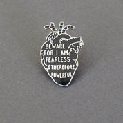 Frankenstein Anatomical Heart Pin Badge