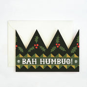 Bah Humbug Party Hat Card