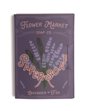 Lavender and Fir Paper Soap by 123 Farm