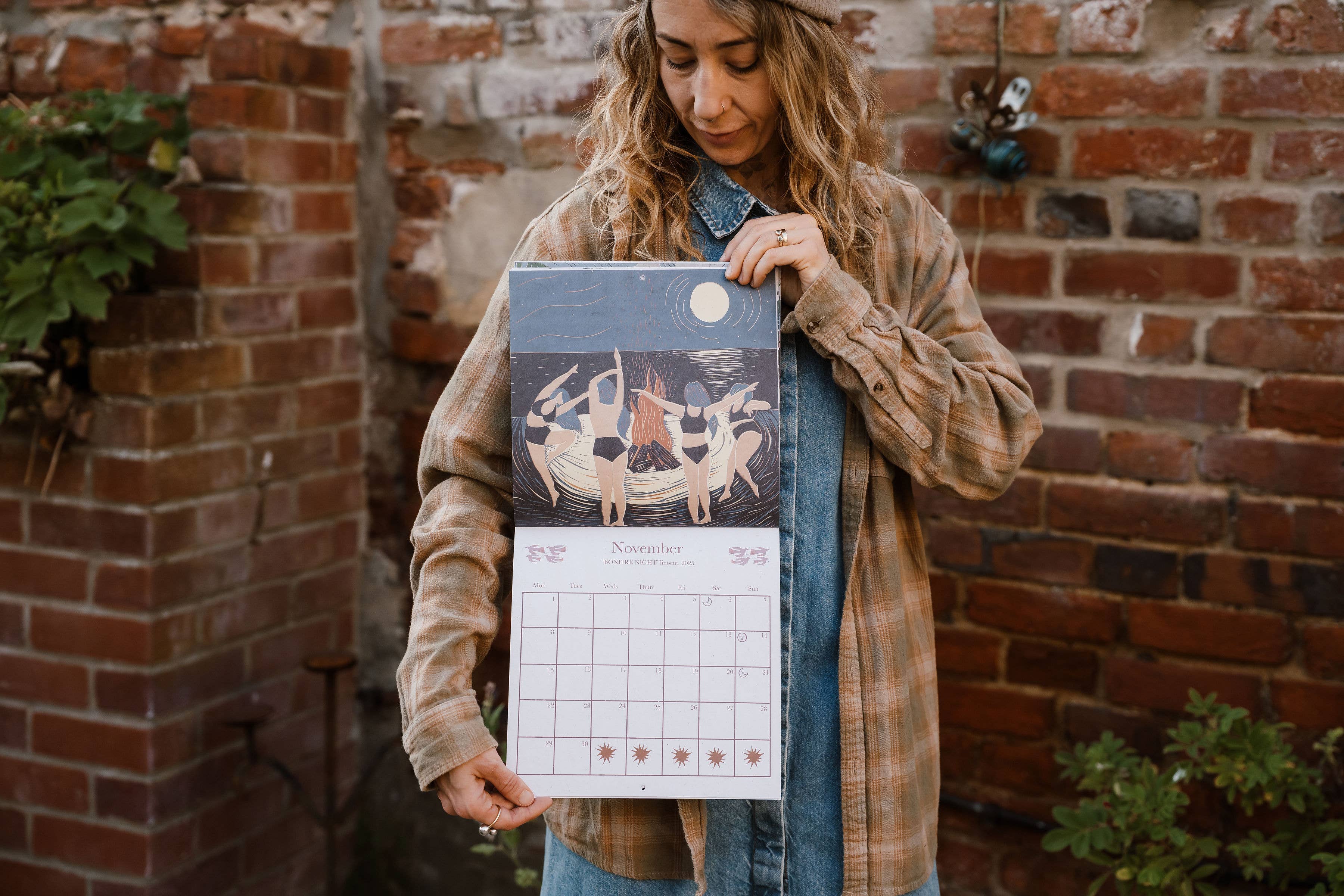 Wild Women Linocut Calendar 2027