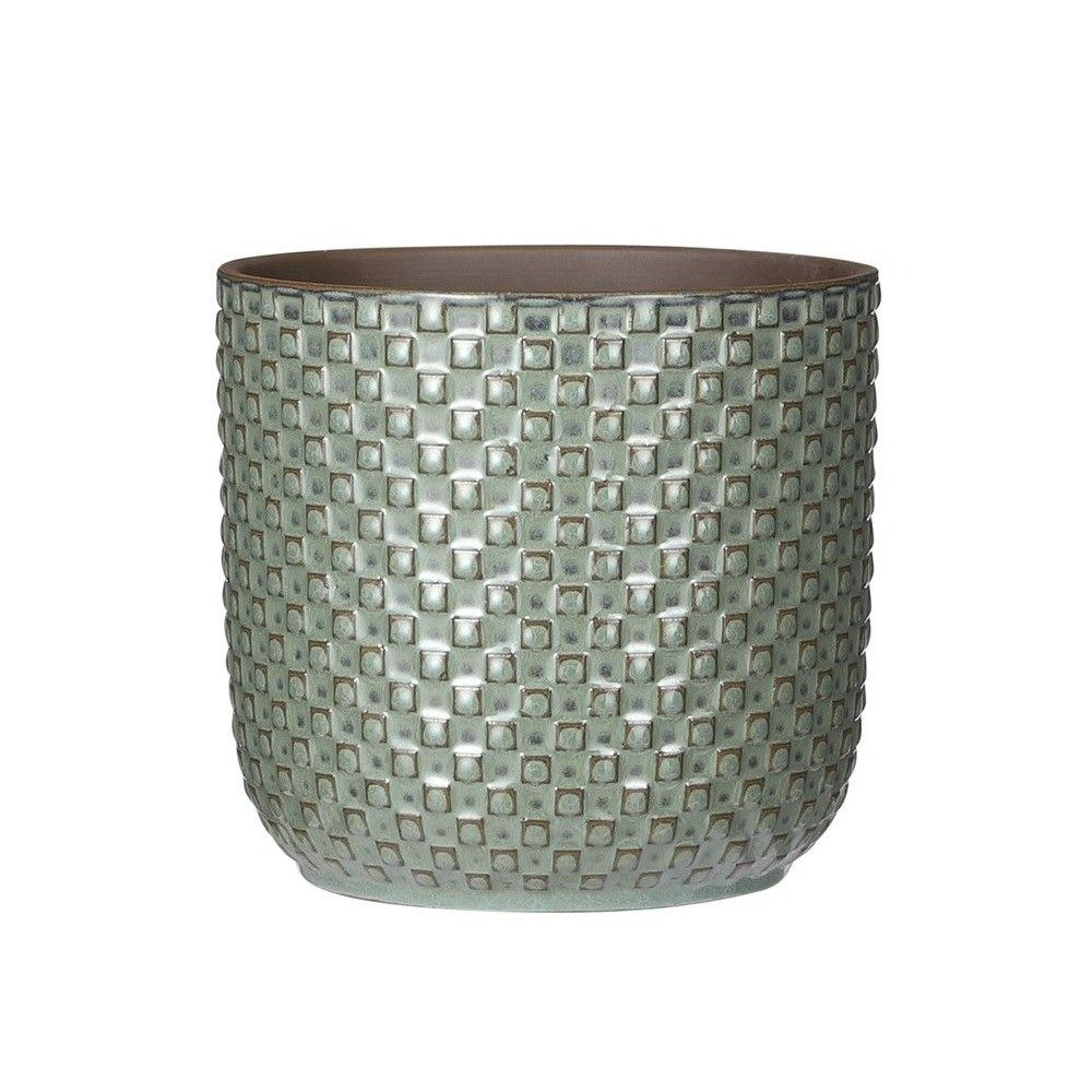 Daan Green Ceramic pot