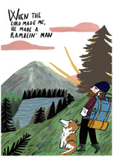 Ramblin Man Print