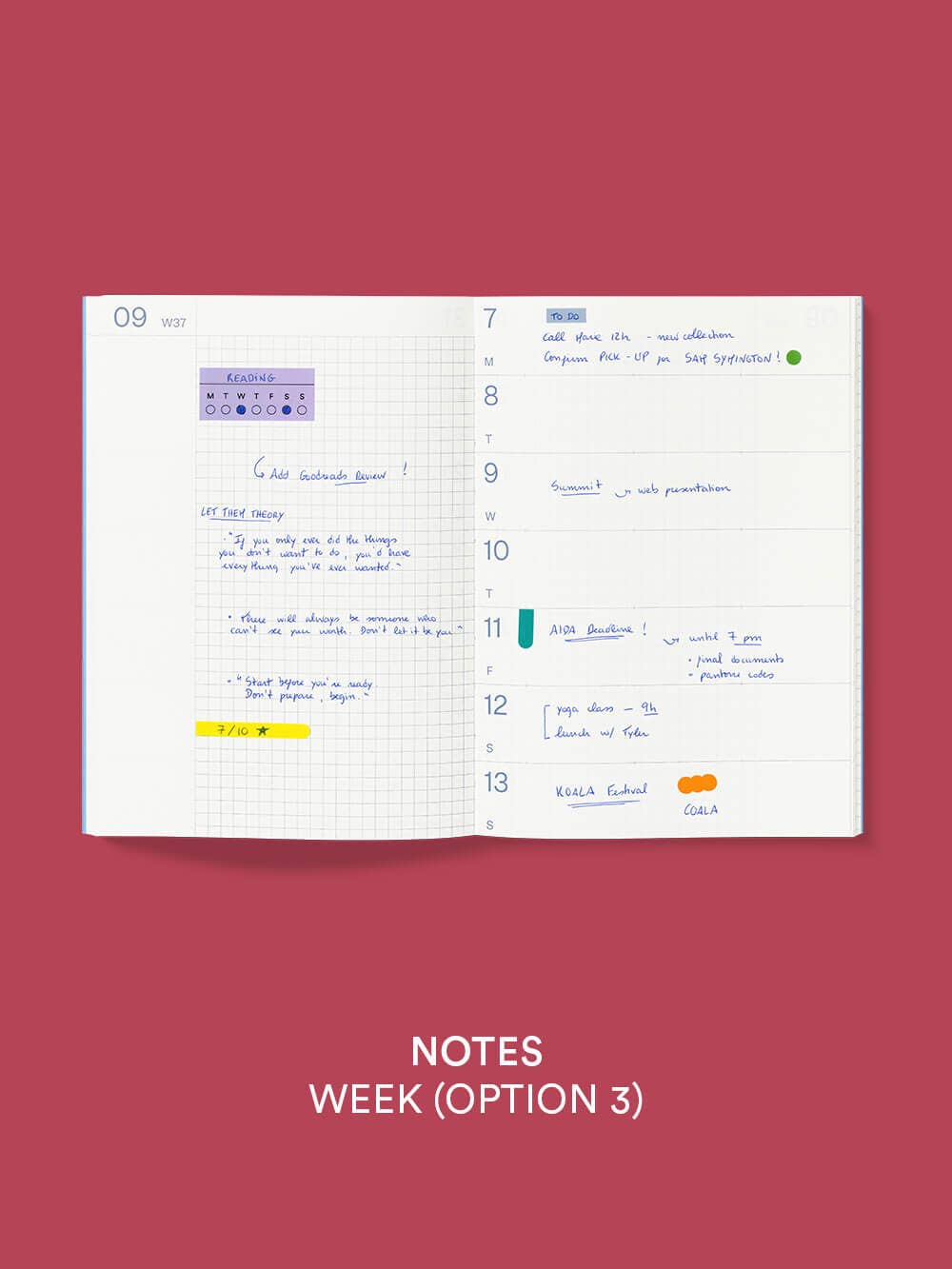 2026 Planner