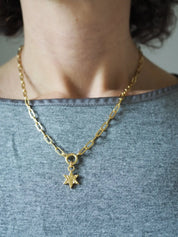 Roake Studio | Fallen Star Gold Charm Necklace