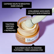 Hydrating Eye Cream with Hyaluronic Acid & Coffee Oil