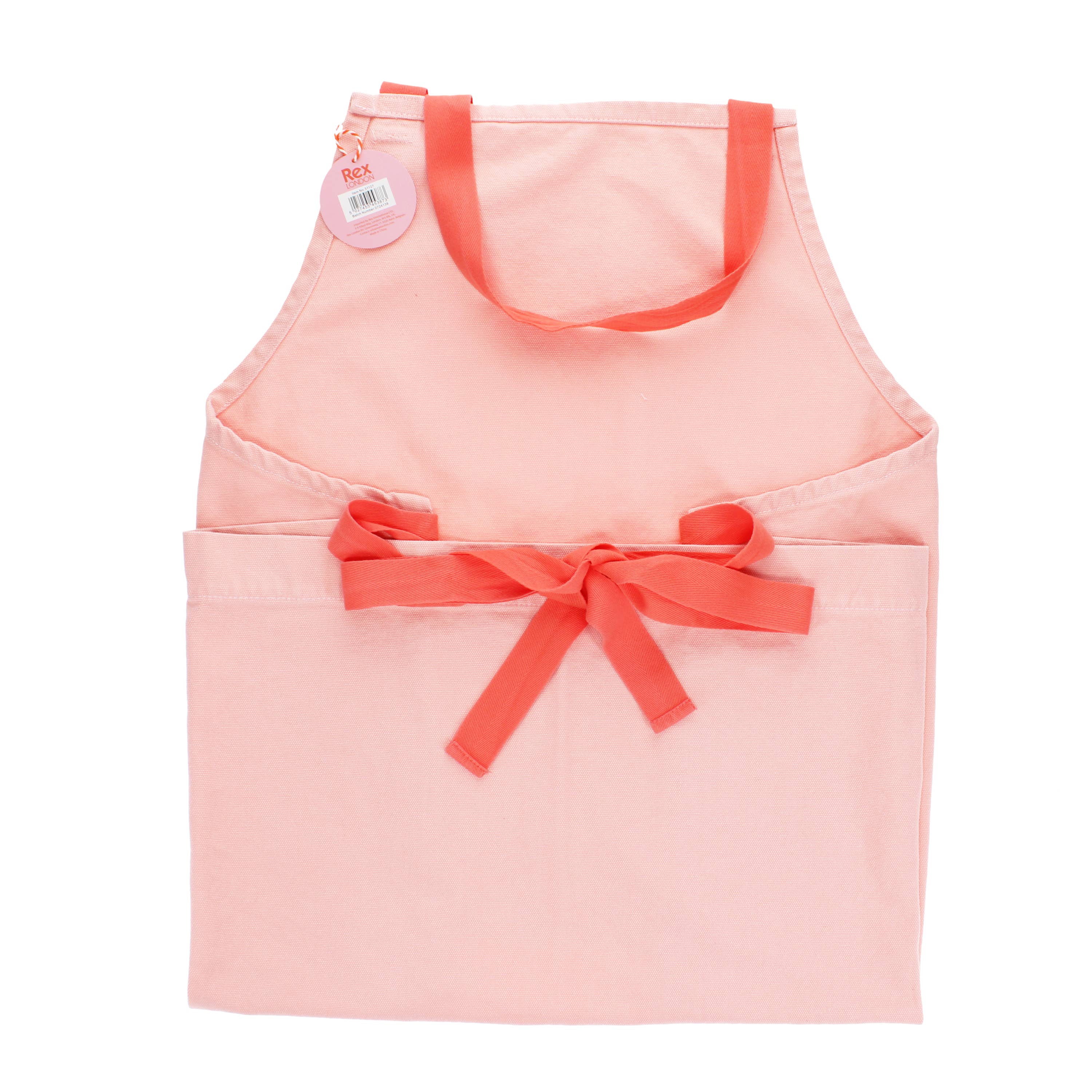 Two-tone utility apron - Pink