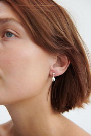 Driplet Earrings | Gold Plated Recycled Silver
