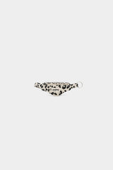 Banana Keychain | Ecru Leopard