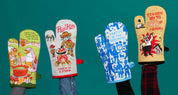 Party In The Kitchen Oven Mitt