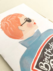 Pizza Happy Birthday Card