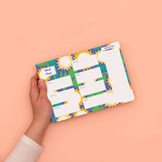 A5 Meal Planner - Blumen