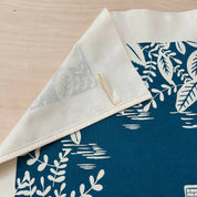 William Morris Garden Teal Towel