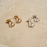 Micro Circle Studs