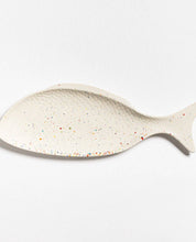 Party Stoneware Fish Platter | White