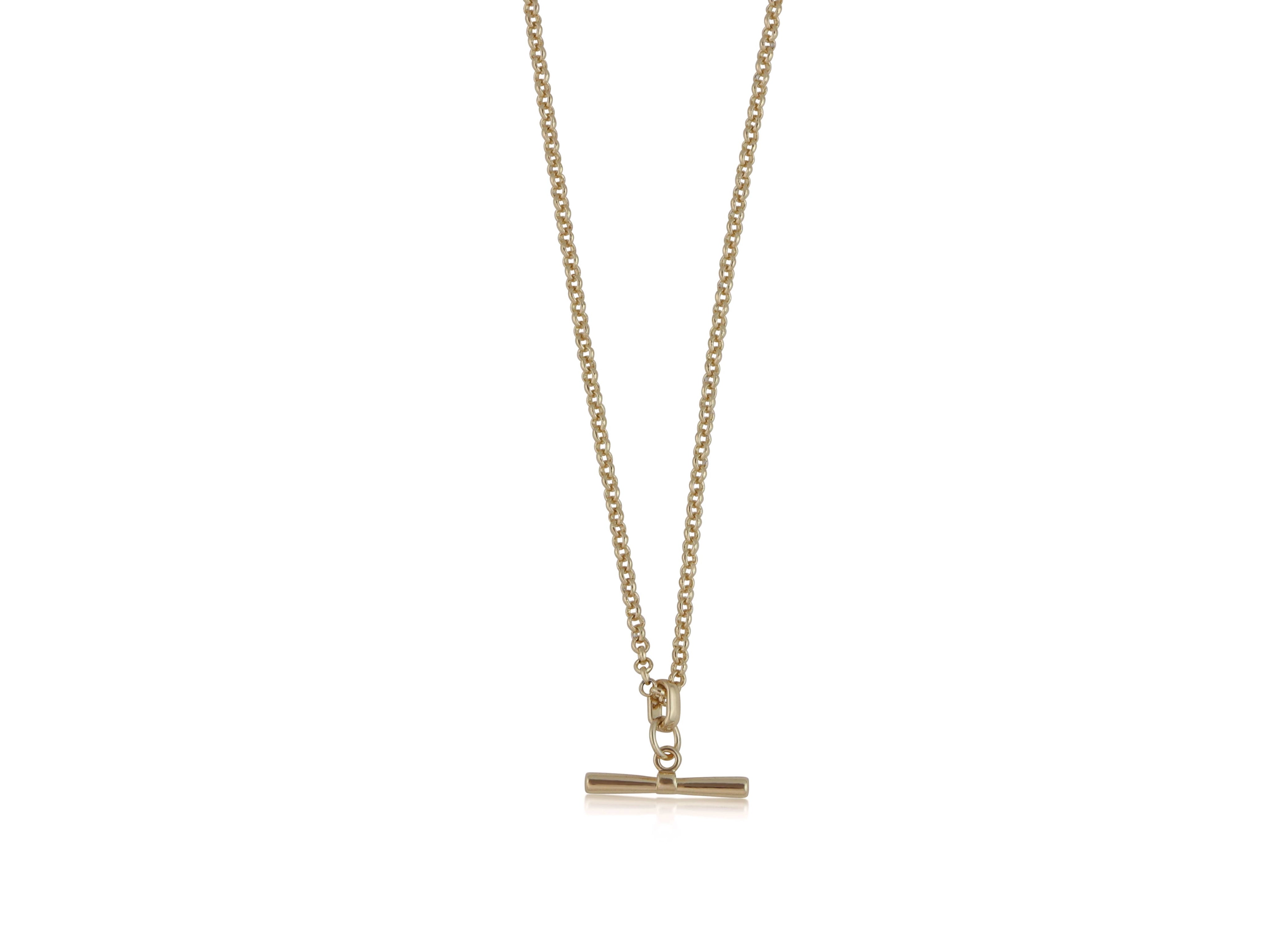 Octavia T-bar Chain Necklace