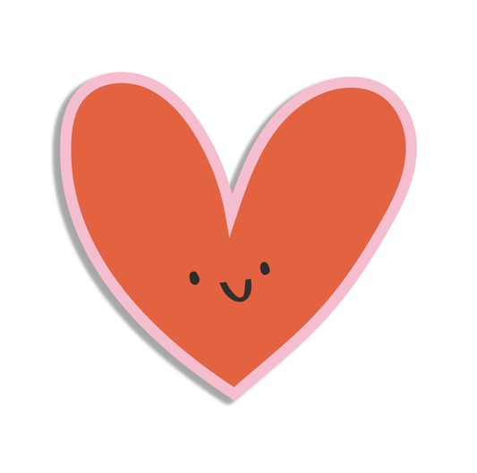 Heart Sticker - Die Cut