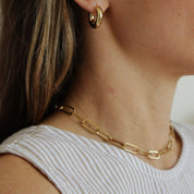 Buoy Necklace | Short | Waterproof PVD Gold Stainless Steel