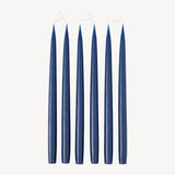 Candle Flair Taper Dinner Candles | Navy Blue, 35cm, Pair