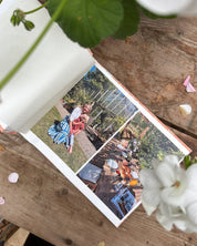 Hand Printed Hardback Photo Album 'Indian Toile’