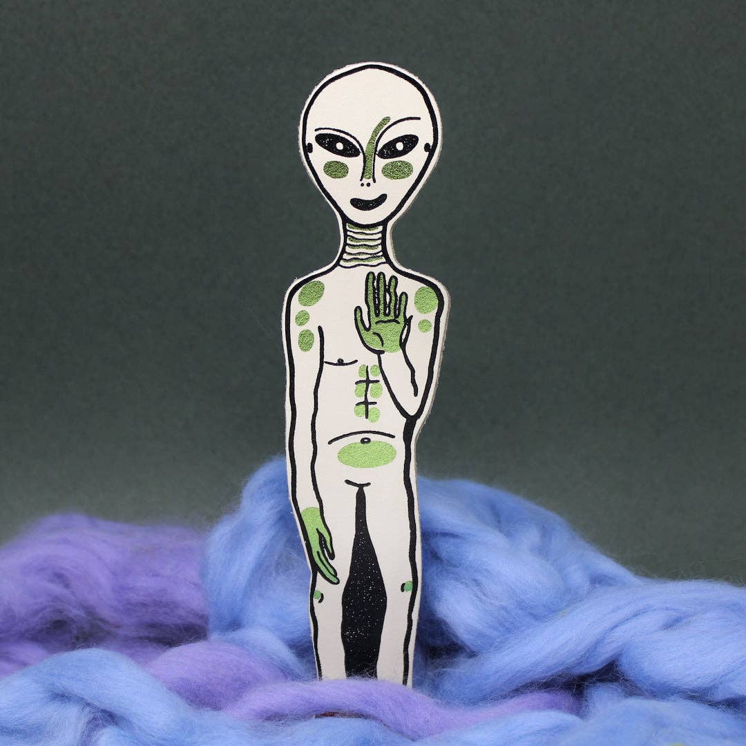 Extra Special Terrestrial | Alien Bookmark