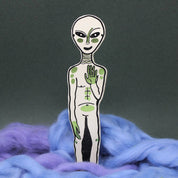 Extra Special Terrestrial | Alien Bookmark