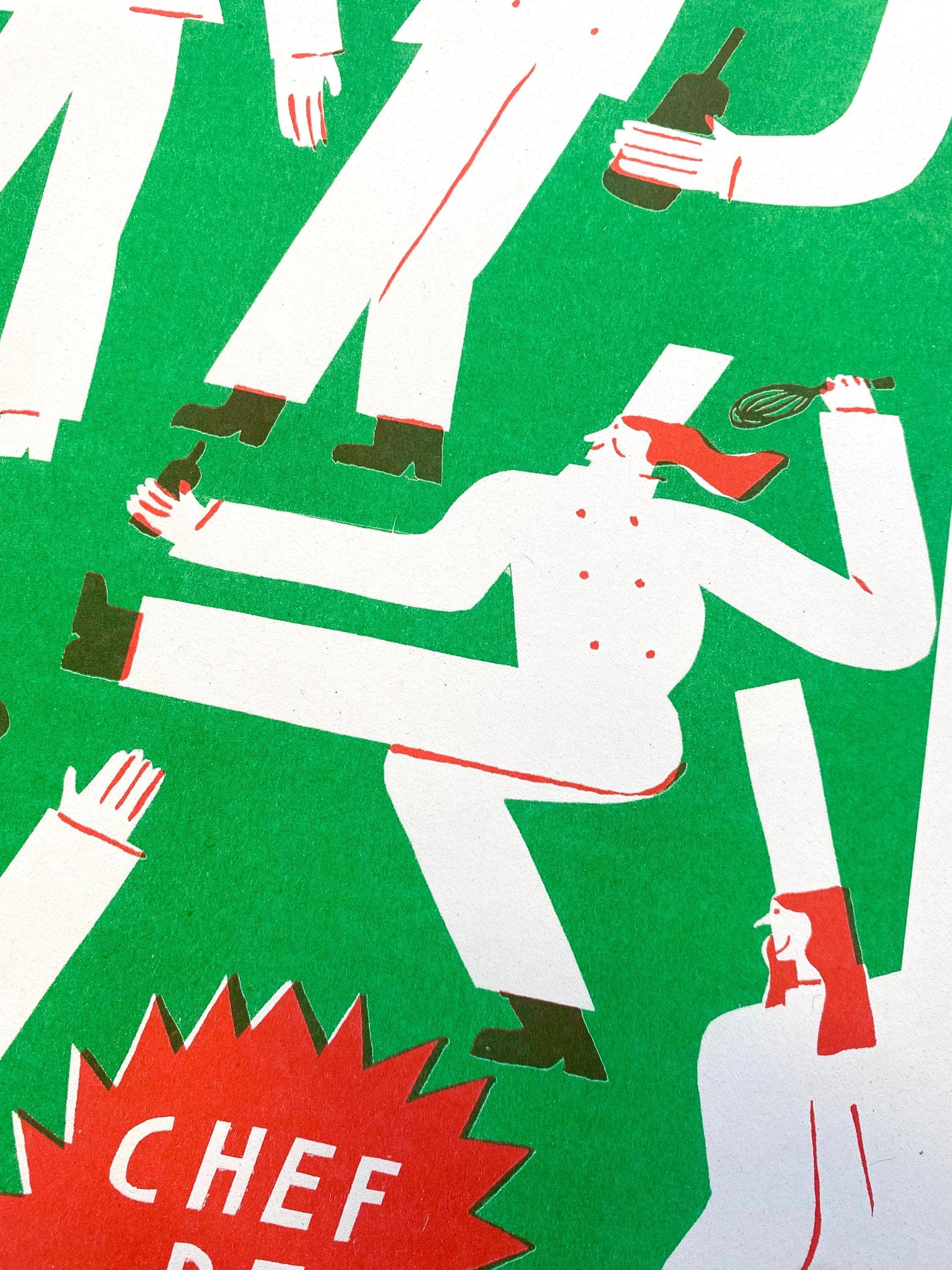 Chef de Partie | Riso print A3