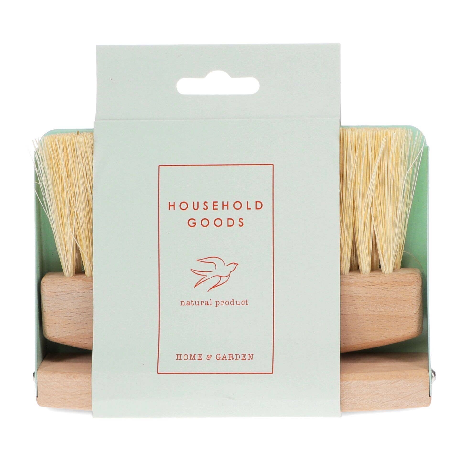 Table Brush & Pan Set | Wooden, Pistachio Green