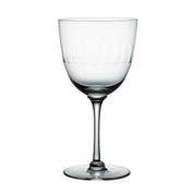 Large Crystal Wine Glasses x6 | Lens Design