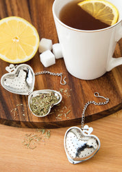 Fox Run Stainless Steel Heart Tea Infuser