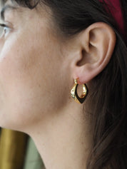 Roake Studio | Harri Chunky Gold Hoop Earrings
