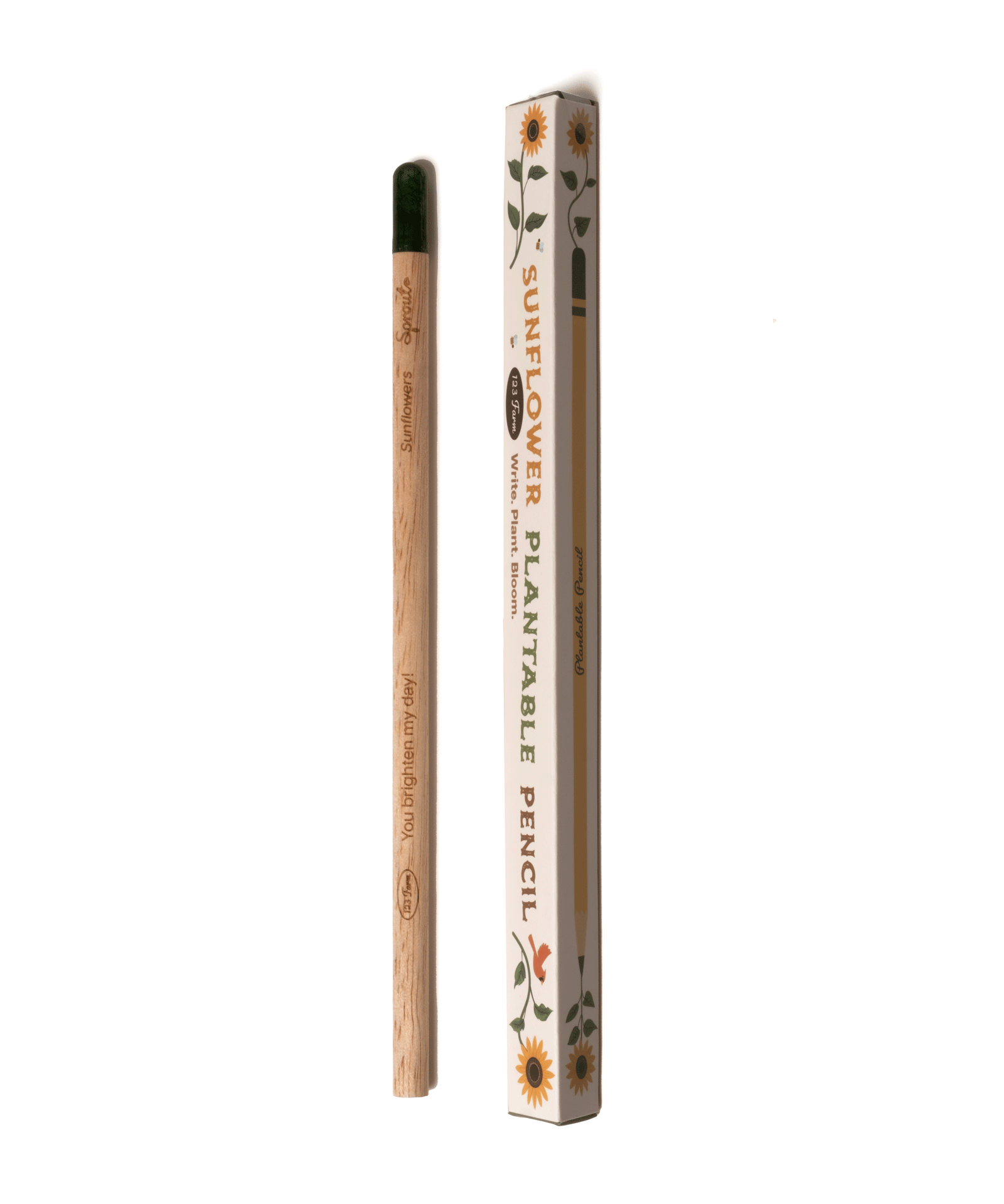 Sunflower Plantable Pencil by 123 Farm