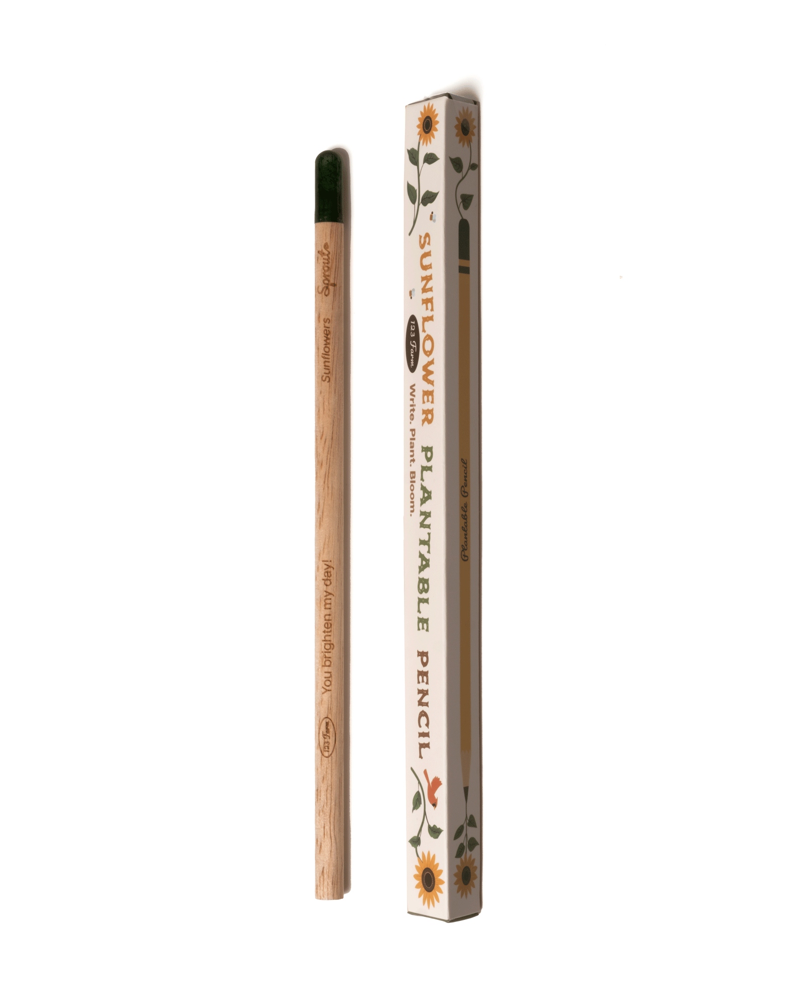 Sunflower Plantable Pencil by 123 Farm