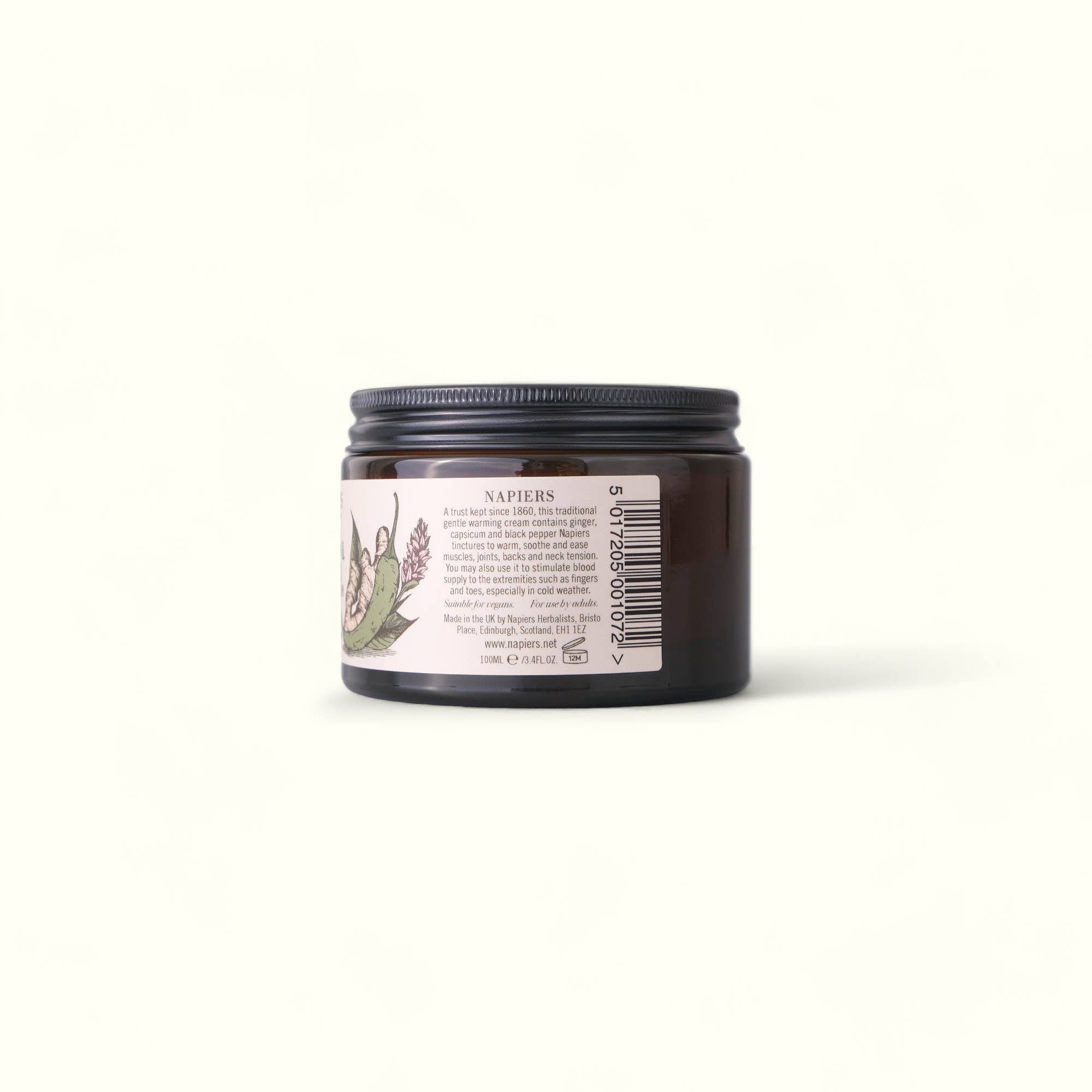 Capsicum & Ginger Warming Cream 100ml