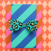 Luxury Patterned Tissue Paper Gift Wrap | Cobalt Blue/Jade