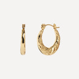 Breakwater Earrings | Waterproof PVD Gold Stainless Steel