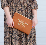 Emergency Snacks | Tan Pouch