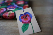 Pansies Gift Tags Pack 