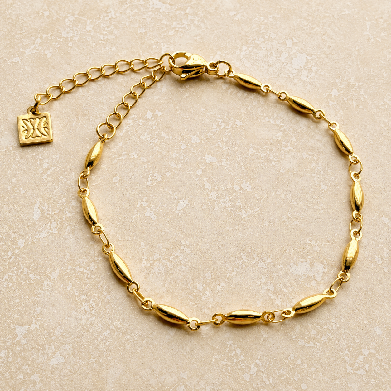 Everyday Gold Barley Bracelet by Little Nell