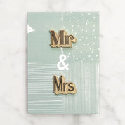 Mr/Mrs Enamel Pin Set