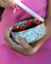Splatter Enamelware Storage Bowl