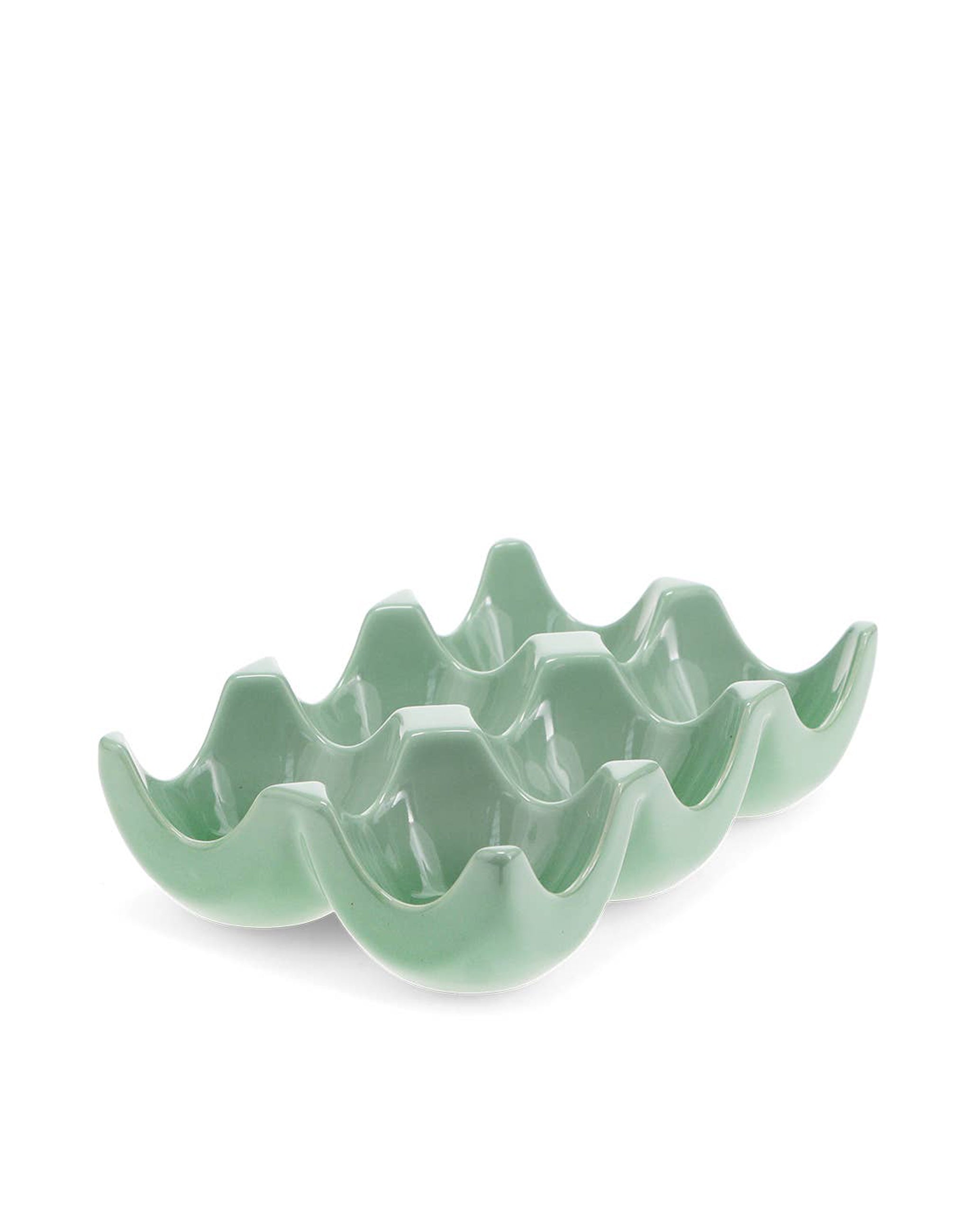 Ceramic Egg Holder | Green