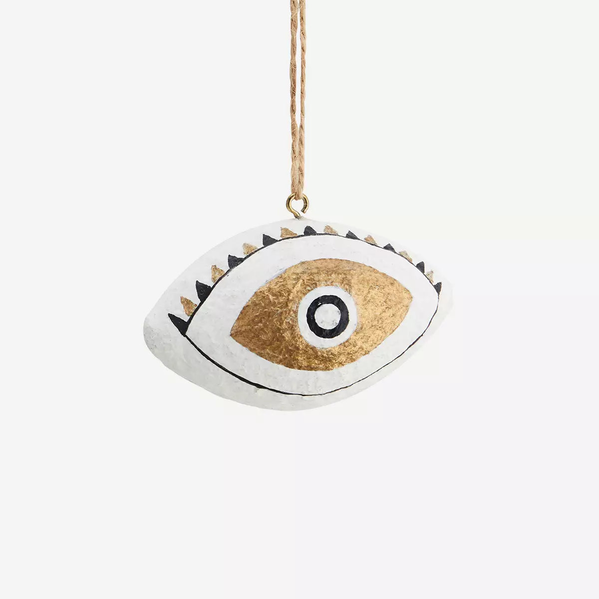 Hand Painted Paper Pulp Eye Decoration
