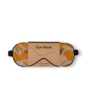 The Every Space yellow sleep Eye Mask in Linen and Merino wool by Blasta