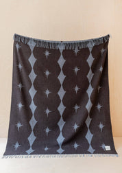 Lambswool Blanket in Blue Celestial