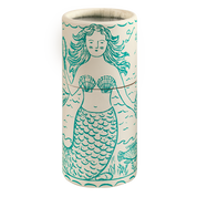 Archivist Mermaid cylinder safety matches illustrated by Elizabeth Harbour